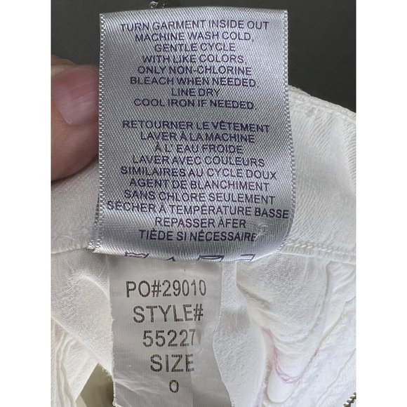 Not your daughters jeans size 0 white lift and tuck technology Five pockets flaw - Picture 12 of 13